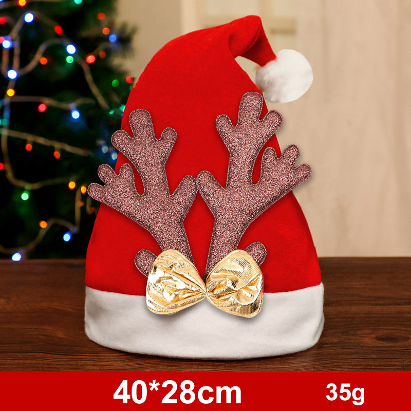 Fashion Snowman ElK Santa Claus Hats Xmas Gift Decoration