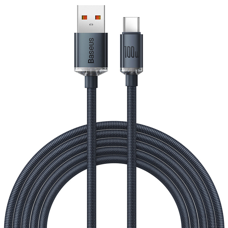 Crystal Shine Series Fast Charging Data Cable USB To Type C