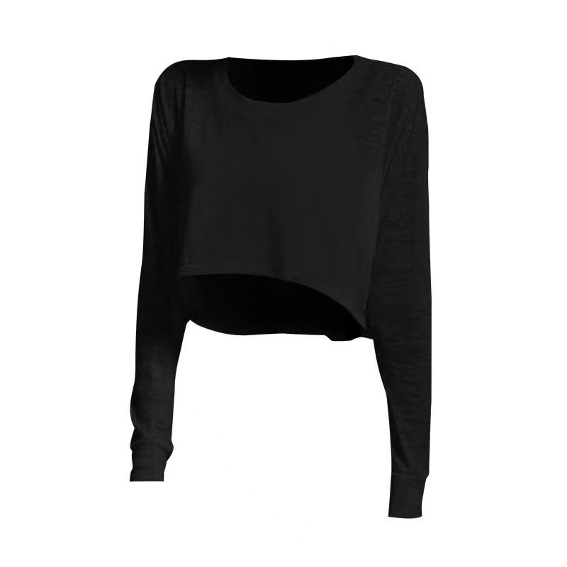 Long Sleeve Sports Top Light Breathable And Loose