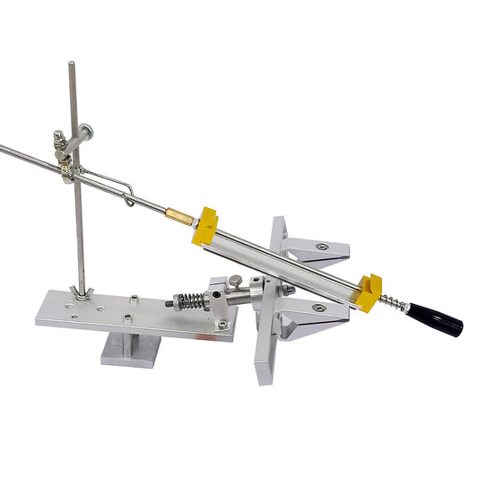 Fixed Angle Sharpener With Flip Chuck Double Chuck