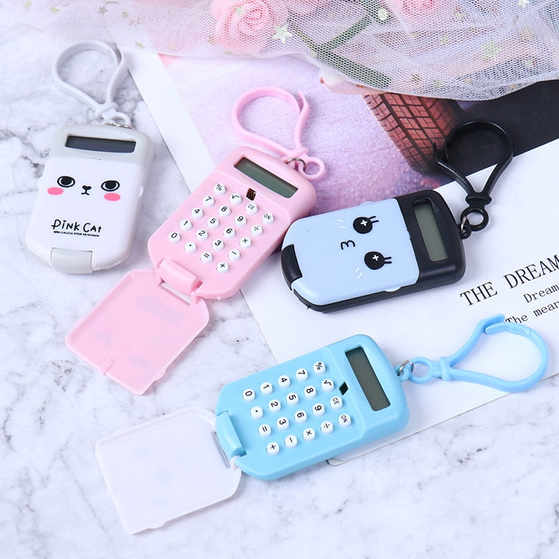 Creative Cookie-Shaped Cute Mini Calculator