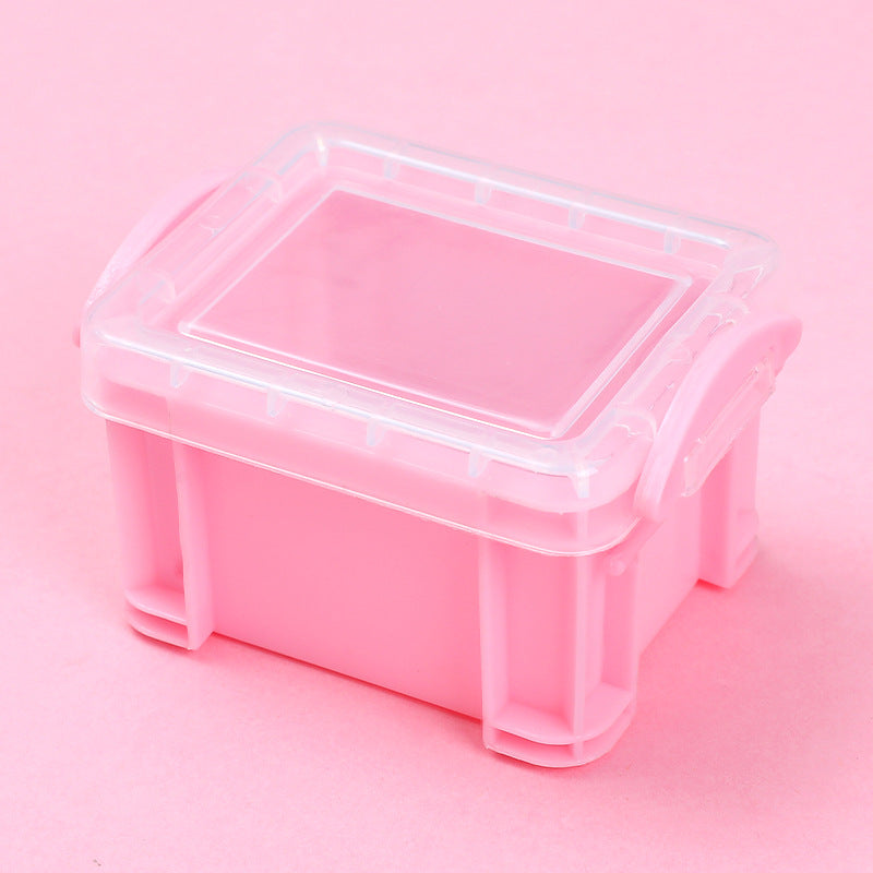 Creative Mini Portable Girls Ring Earrings Jewelry Box