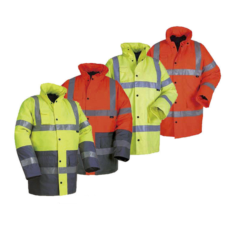 Fashion Reflective Cotton Waterproof Warning Clothing