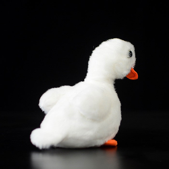 Simulation Cute White Duck Shape Plush Toy