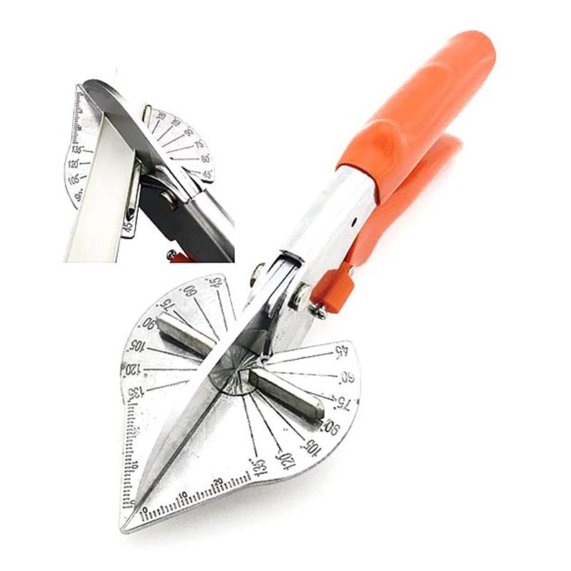 Multifunctional Right-angle Scissors 45 Degrees 90 Degrees U-shaped Edge Banding Clip Angle Scissors