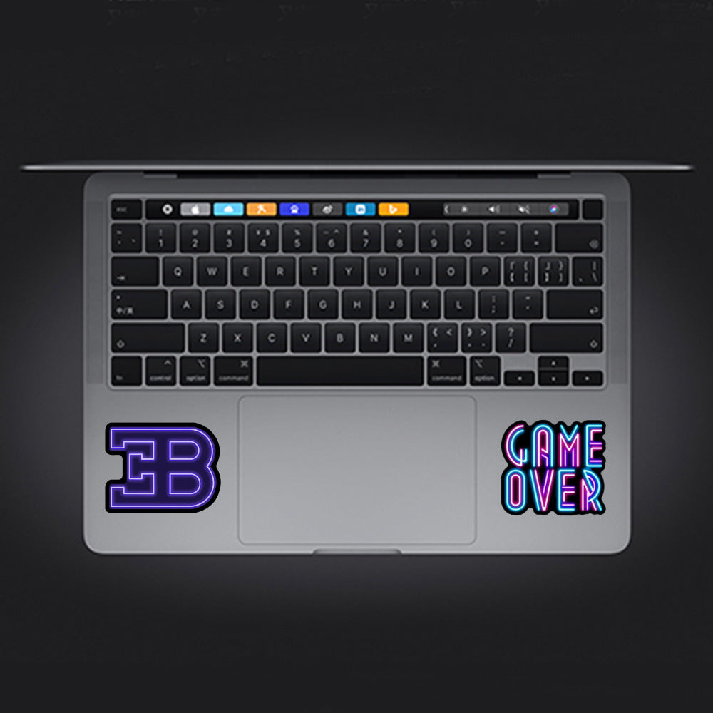 Neon Graffiti Stickers Car Water Cup Notebook Electric Computer Stickers