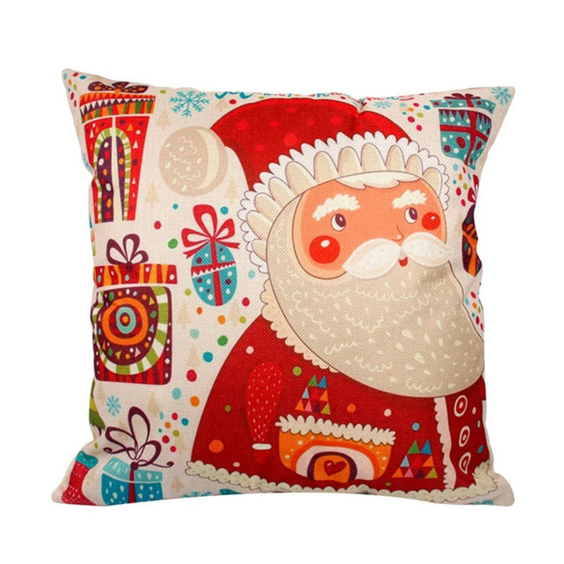 Christmas Hot-selling Home Sofa Office Creative Linen Pillowcase