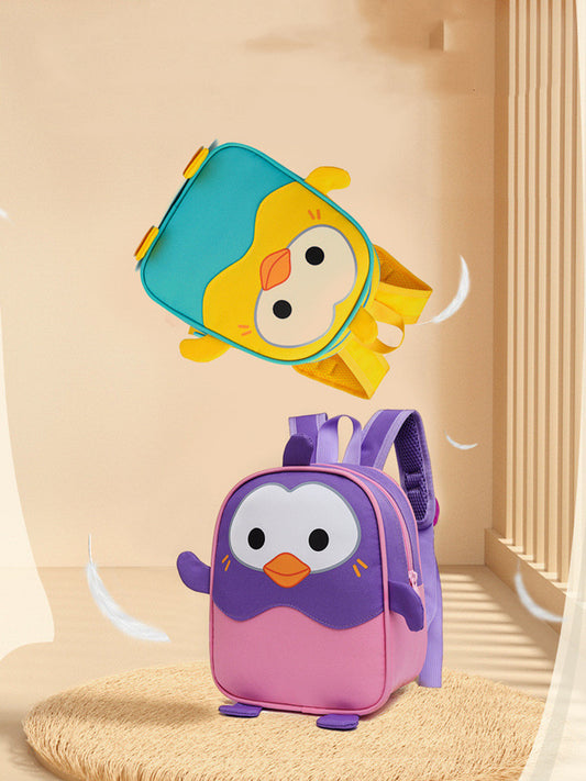 Children's Backpack Cute Version Cute Penguin