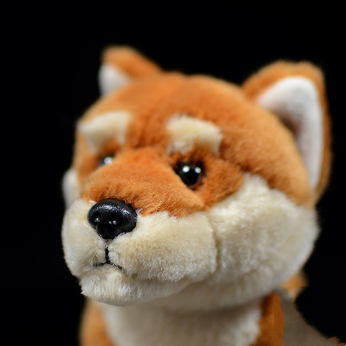 Cute Shiba Inu Doll Squat Dog