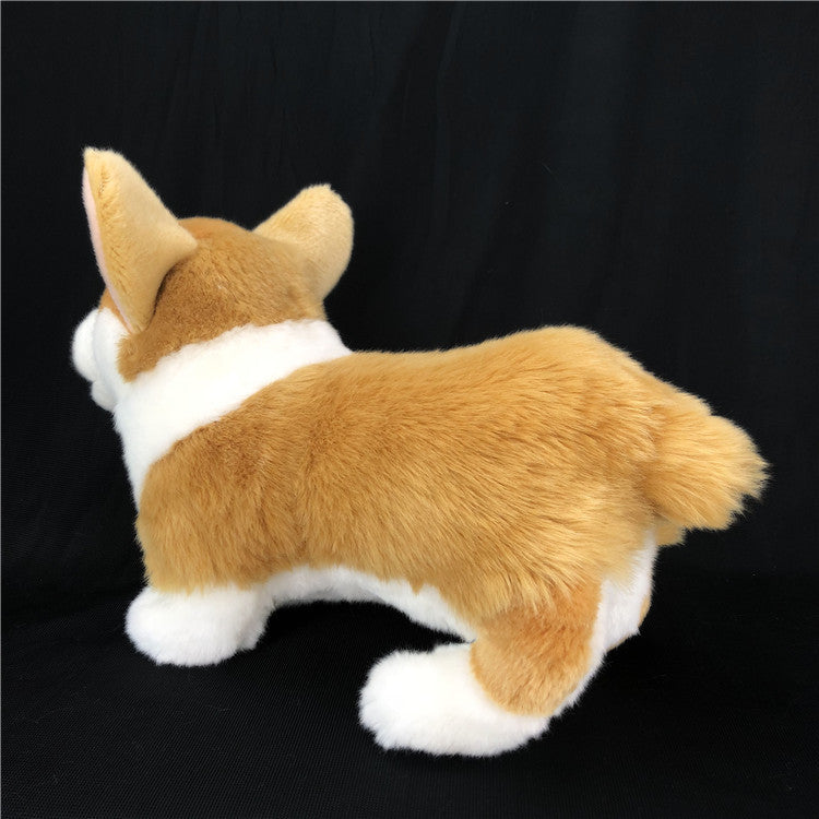 CorgiSimulation Corgi Dog Plush Doll Cute Puppy Dog Children Doll Doll Ornaments