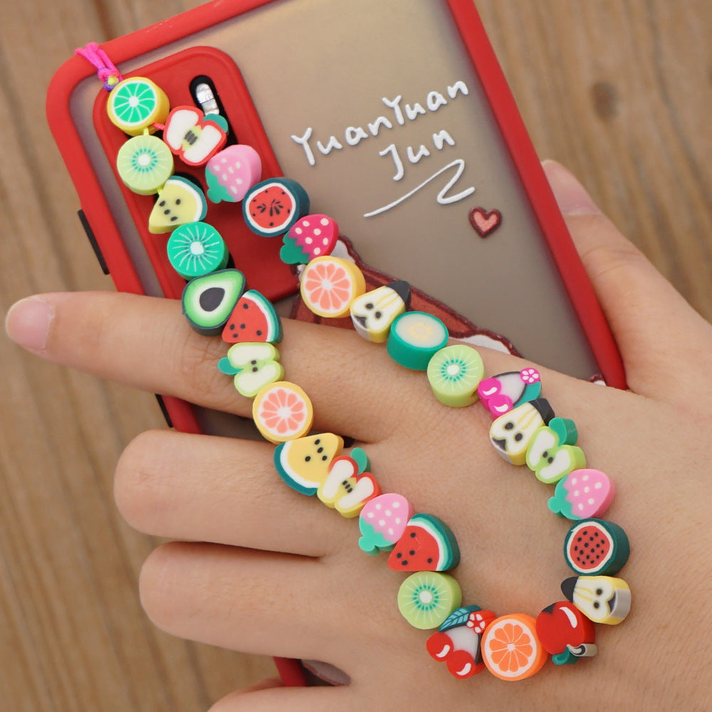 Tao Imitation Pearl Personalized Mobile Phone Chain Pendant Rope Girl