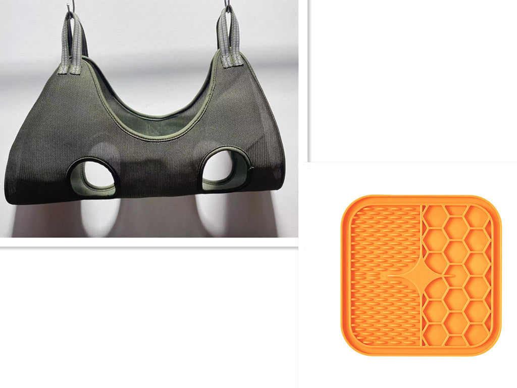 Pet Cat Grooming Hammock Helper Pet Cat Dog Repairing Nails In Beauty Hammock Restraint Bag Puppy Dog Cat Nail Clip Trimming