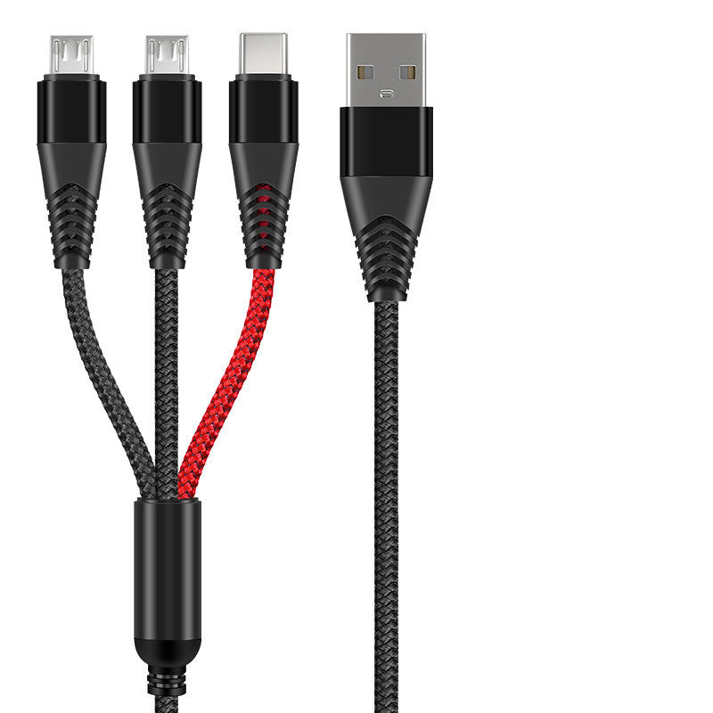 Home Fashion Simple Three-in-one Data Cable