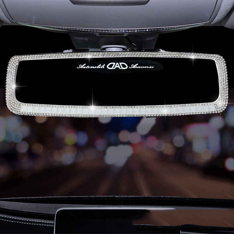 HD Interior Rearview Mirror Decoration