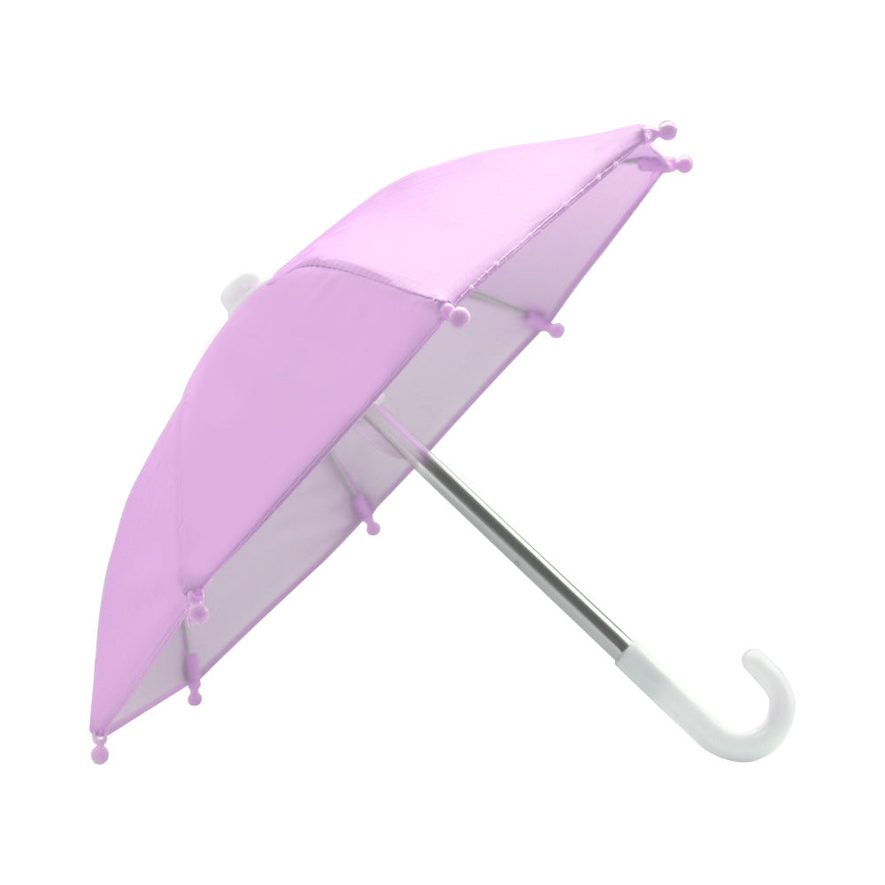 Mobile Phone Holder Locomotive Umbrella Waterproof Portable Mini Parasol Alloy Sun Shade Bicycle Umbrella For Riding