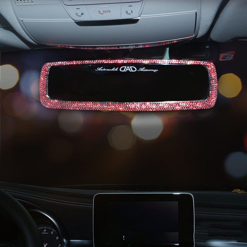 HD Interior Rearview Mirror Decoration