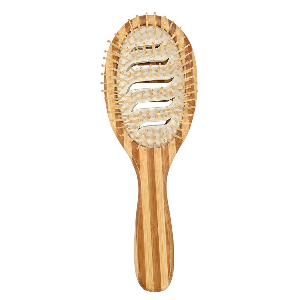 Natural bamboo scalp massage comb