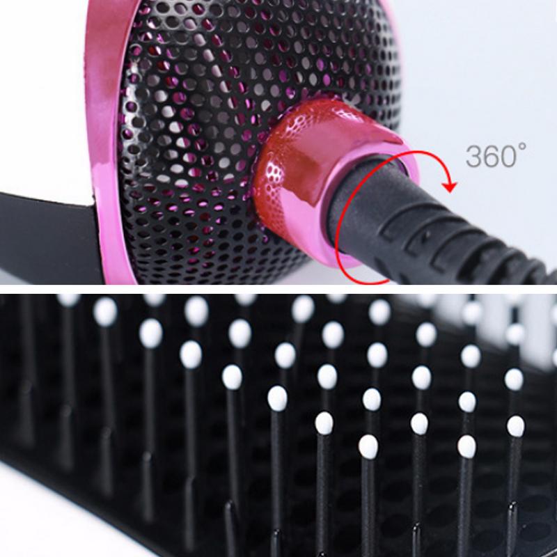 Explosion models infrared hot air comb mini hair dryer hair dryer