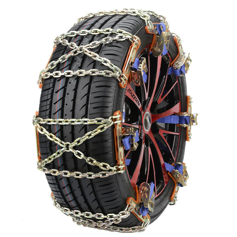 Car SUV Anti-skid Chain Automobile Tire General Tire Emergency Chain Snow And Mud Manganese Steel Snow Chain