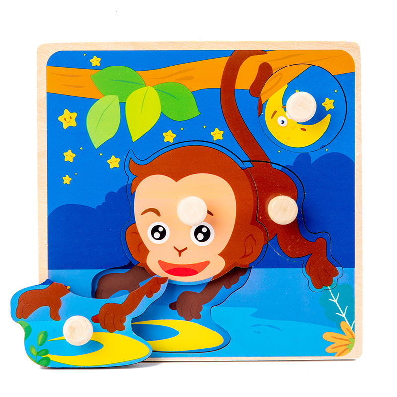 ZYL01 cartoons, cartoons, cartoons, cartoons, cartoons, and children's wooden puzzle toys 0.2