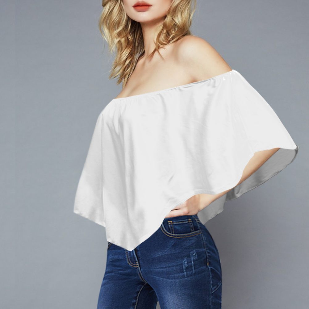 Off Shoulder Lady Shirts