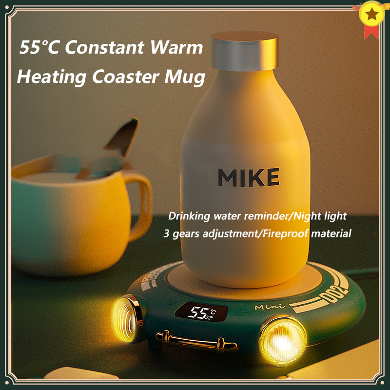 New Potable Coffee Mug Cup Warmer For Office Desk Use Home Office Smart Electric Beverage Warmer With 3 Temperature Settings