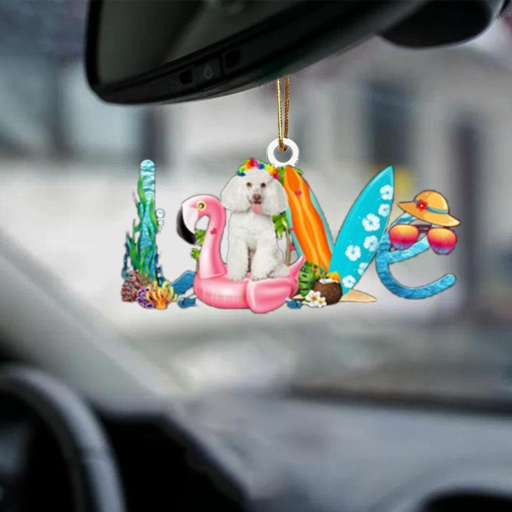 Car Pendant Sleeping Dog Angel Home Decor Acrylic Showcase Hanging Ornaments For Doors