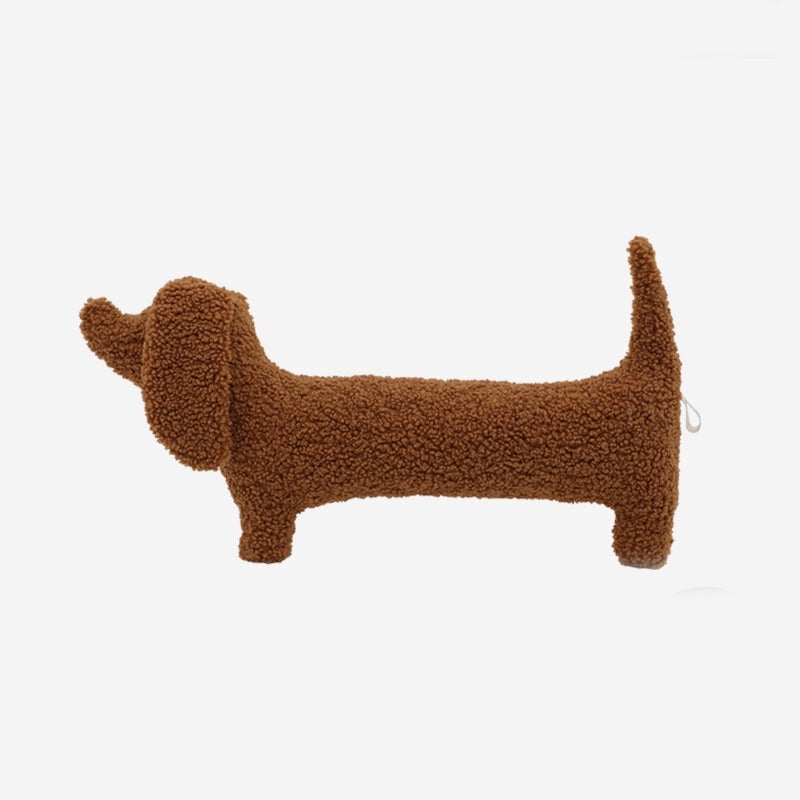 Home Cute Plush Bar Dachshund Pillow