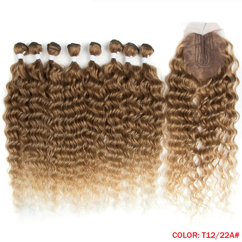 Fake High Temperature Silk Chemical Fiber Suit For Long Curly Hair