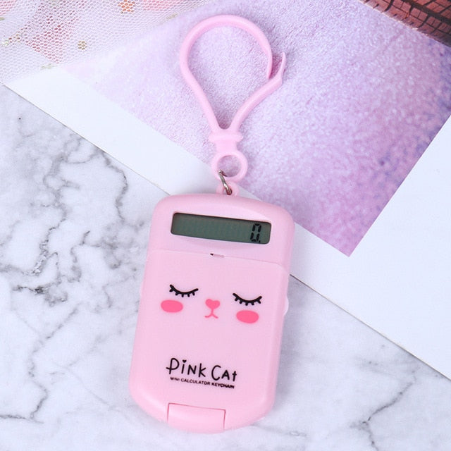 Creative Cookie-Shaped Cute Mini Calculator