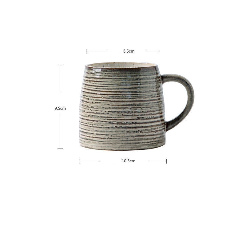 Large Capacity Ceramic Cup Mark Coffee