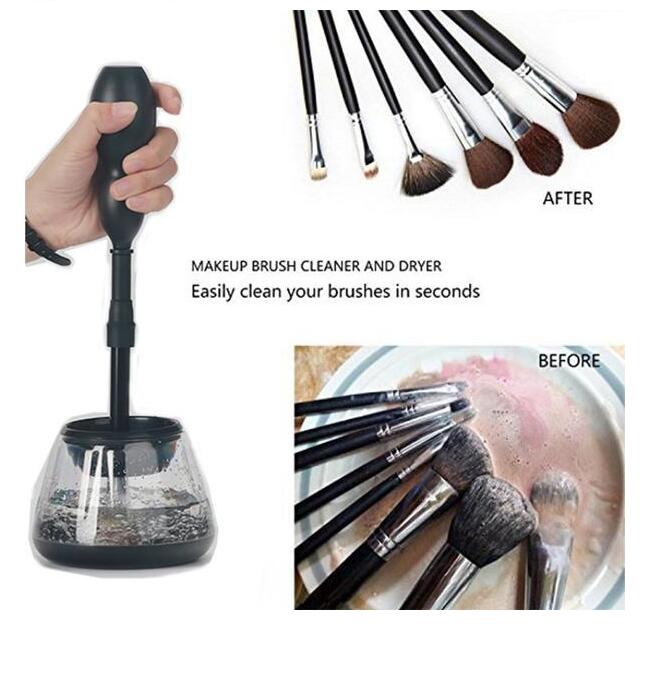 Professional Electric Auto Make Up Brushes Washing Tool Dry in