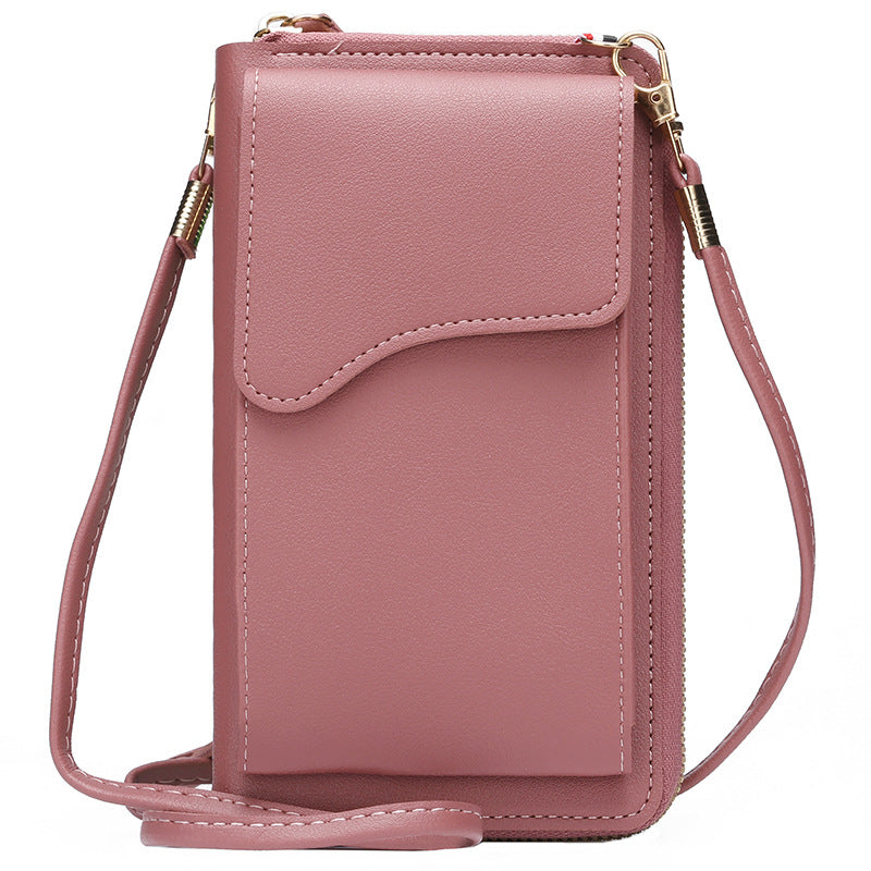 High Quality Pu Leather Small Shoulder Bag Casual Handbag Crossbody Bags For Women Phone Pocket Girl Purse Messenger Bags