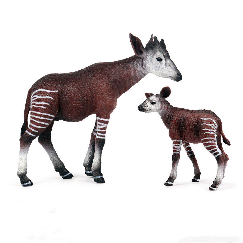 Children's Cognitive Simulation Static Solid Wild Animal Model