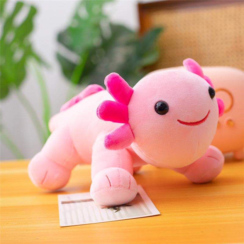 Salamander Doll Cute Colorful Lying Plush Toy