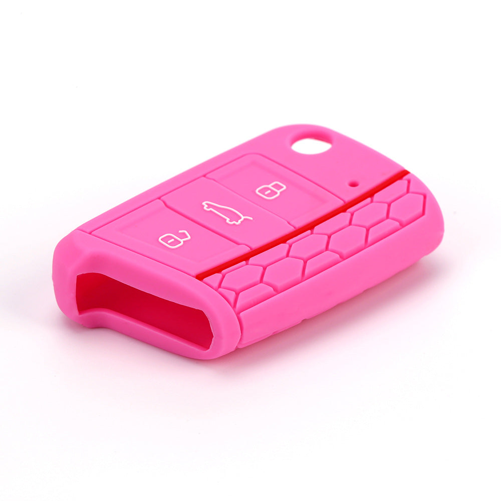 Brand New Color Silicone Key Case Car Key Case