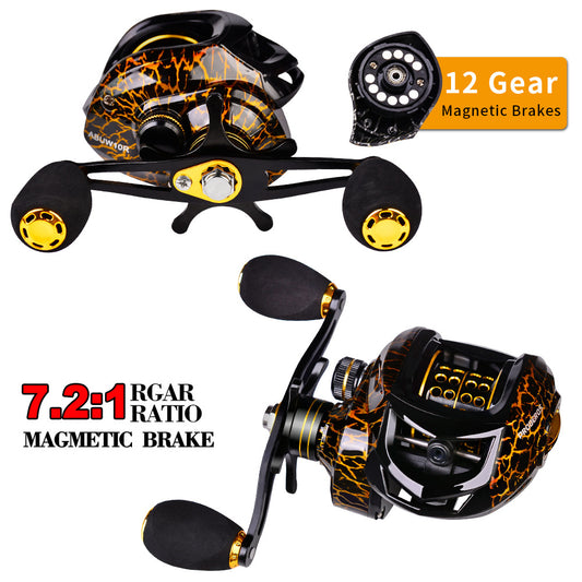 Luya Round Fishing Reel Fishing Reel Sea Fishing Raft Fishing Reel Fishing Reel