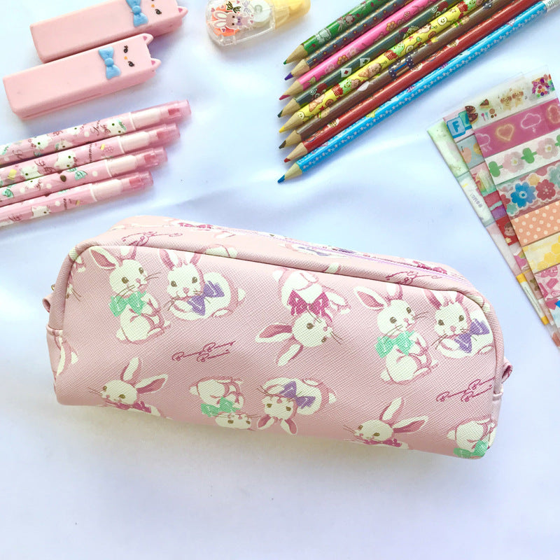 Printed Pencil Case Large Capacity Stationery Box For Elementary, Middle And High School Students