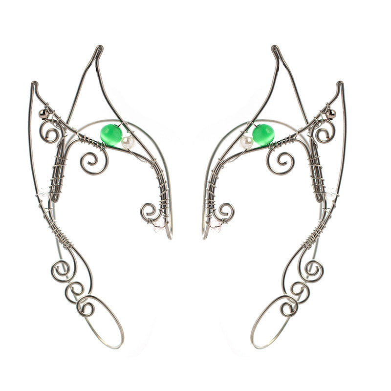 Retro No Pierced Elf Personality Earrings