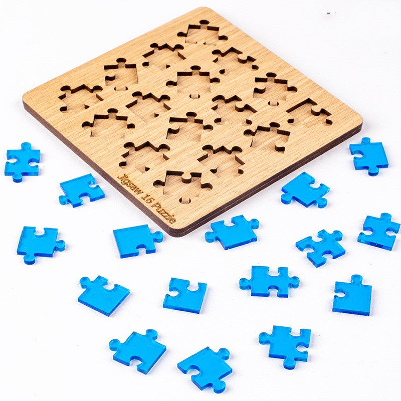 Wooden High Difficulty Chinese Element Irregular Puzzle