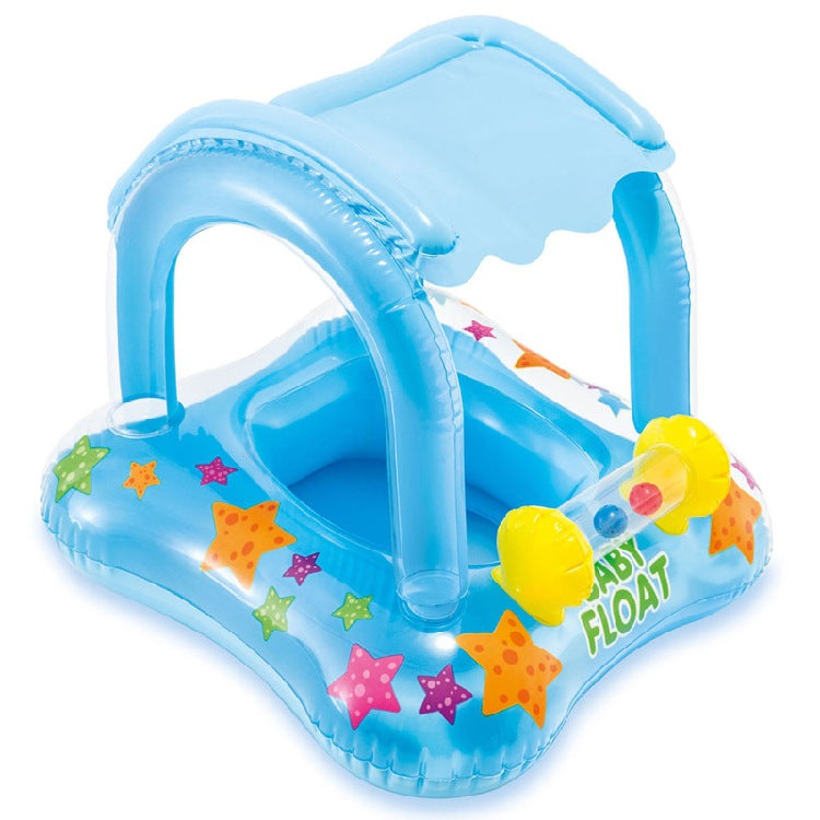 Starfish Shade Floating Sitting Baby Swimming Ring