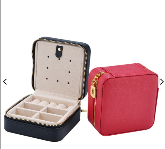 Small Travel Velvet Earrings Rings Necklaces Jewelry Boxes