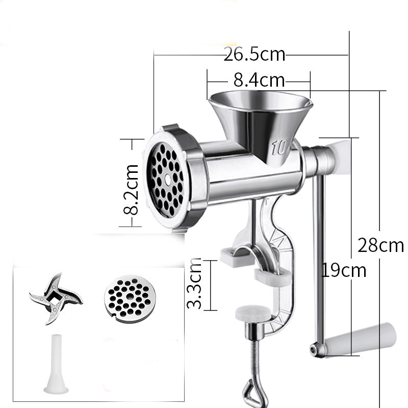 Household Simple Manual Grinder Sausage Machine