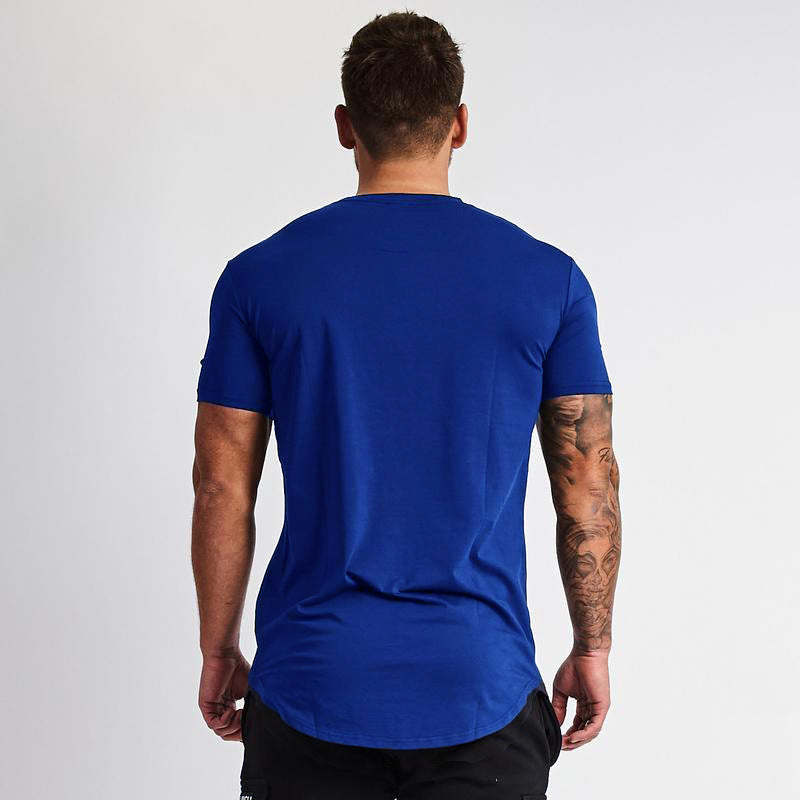 Short Sleeve Fashion Casual Workout Training Clothes Sports