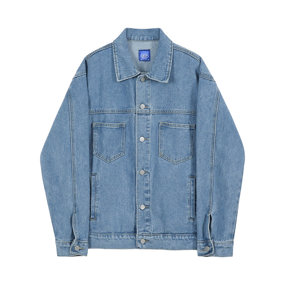 Men's Loose Trendy Denim Work Jacket