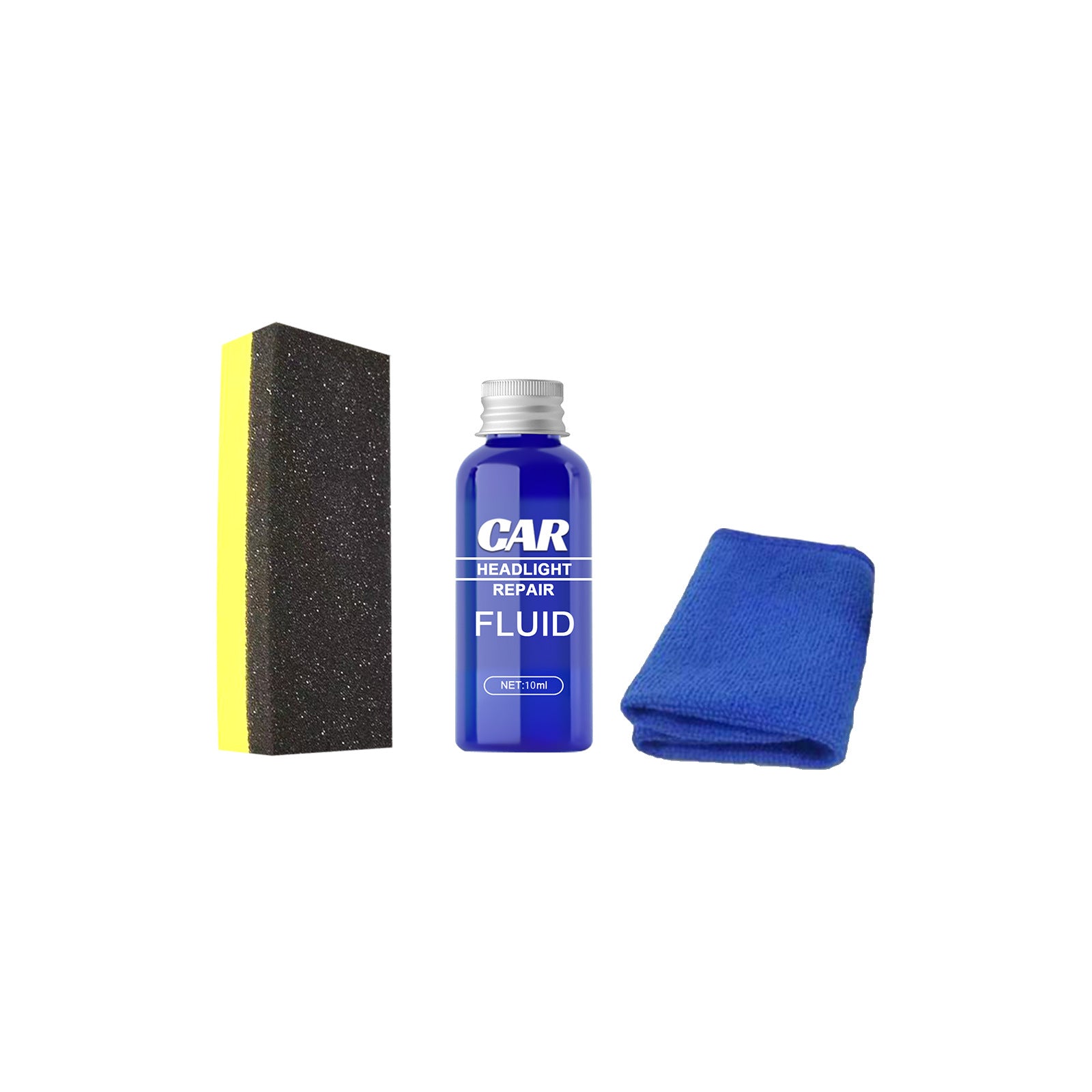 Car Lamp Refurbishment Repair Agent Set With Crystal Plating