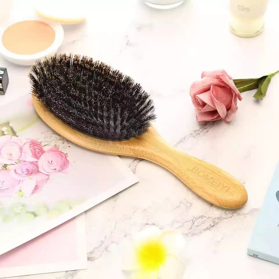 Whole Pig Hair Nanzhu Air Cushion Comb Anti-static