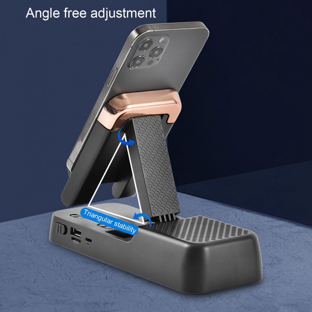 Phone Bracket Multifunctional Stable ABS Phone Tablet Bluetooth Mount For Home With Three Playing Mode