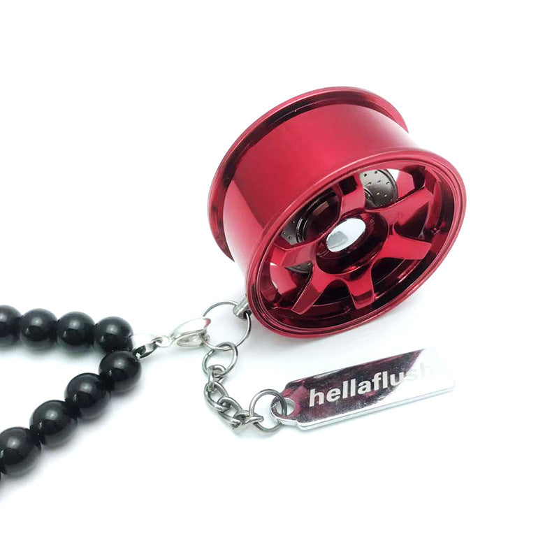 Fashion Rearview Mirror Car Tire Ornaments