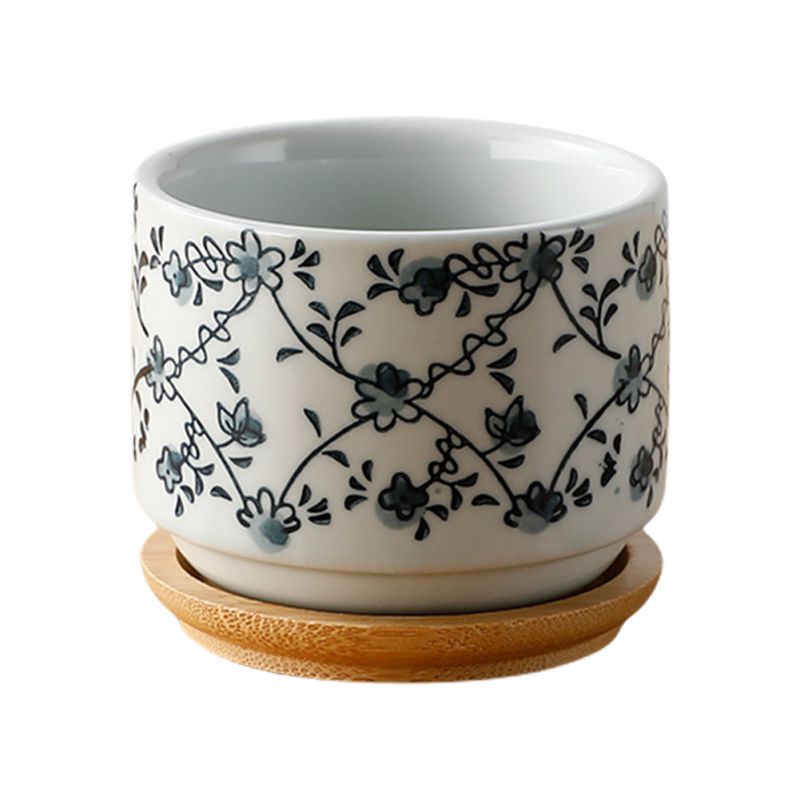 Succulent Japanese-style And Wind Combination Ceramic Creative Simple Modern Desktop Flowerpot